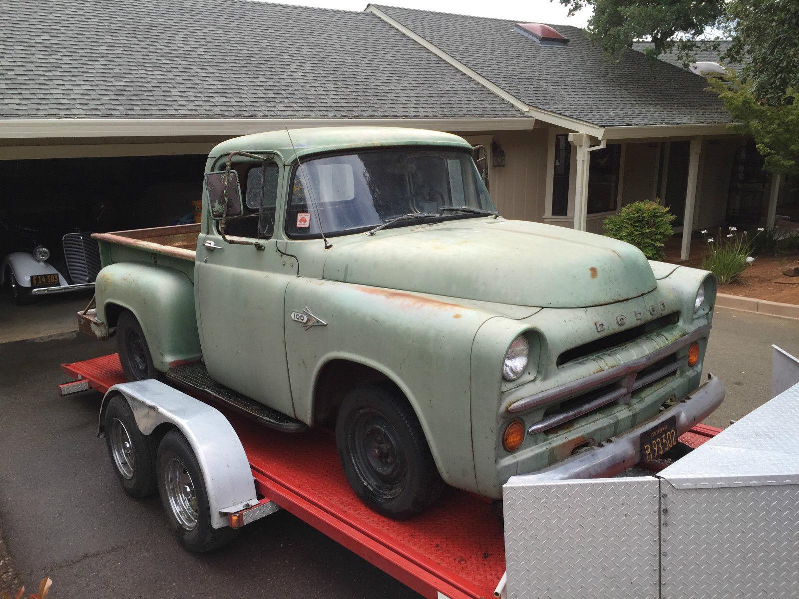 1957 Dodge Pickups D100 Shortbed Stepside for sale