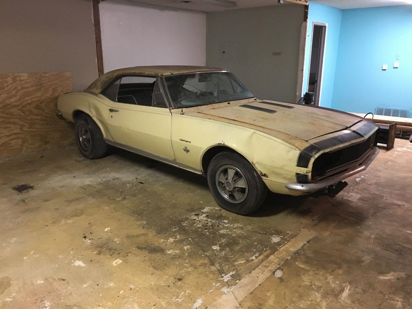1967 Chevrolet Camaro Rs/ss 350 4 spd 12 bolt barn find for sale