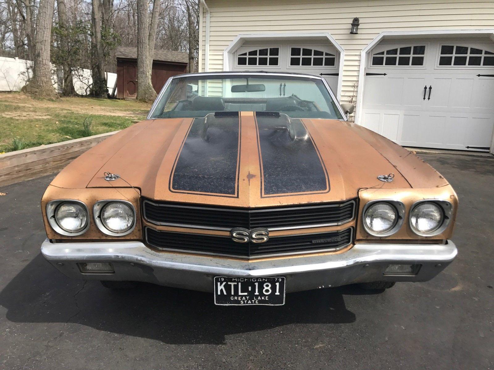 Running 1970 Chevrolet Chevelle SS 396 4speed for sale