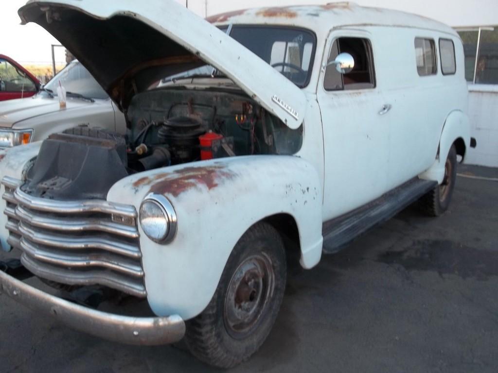 1951 Chevrolet Panel van, Delivery truck