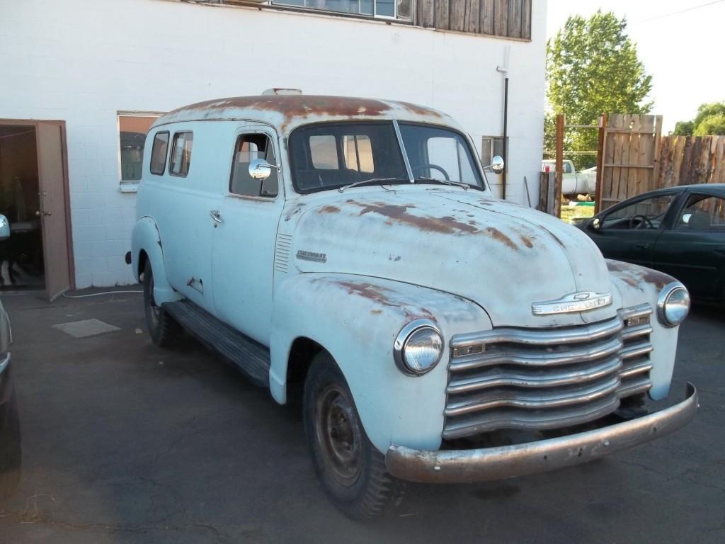 1951 Chevrolet Panel van, Delivery truck