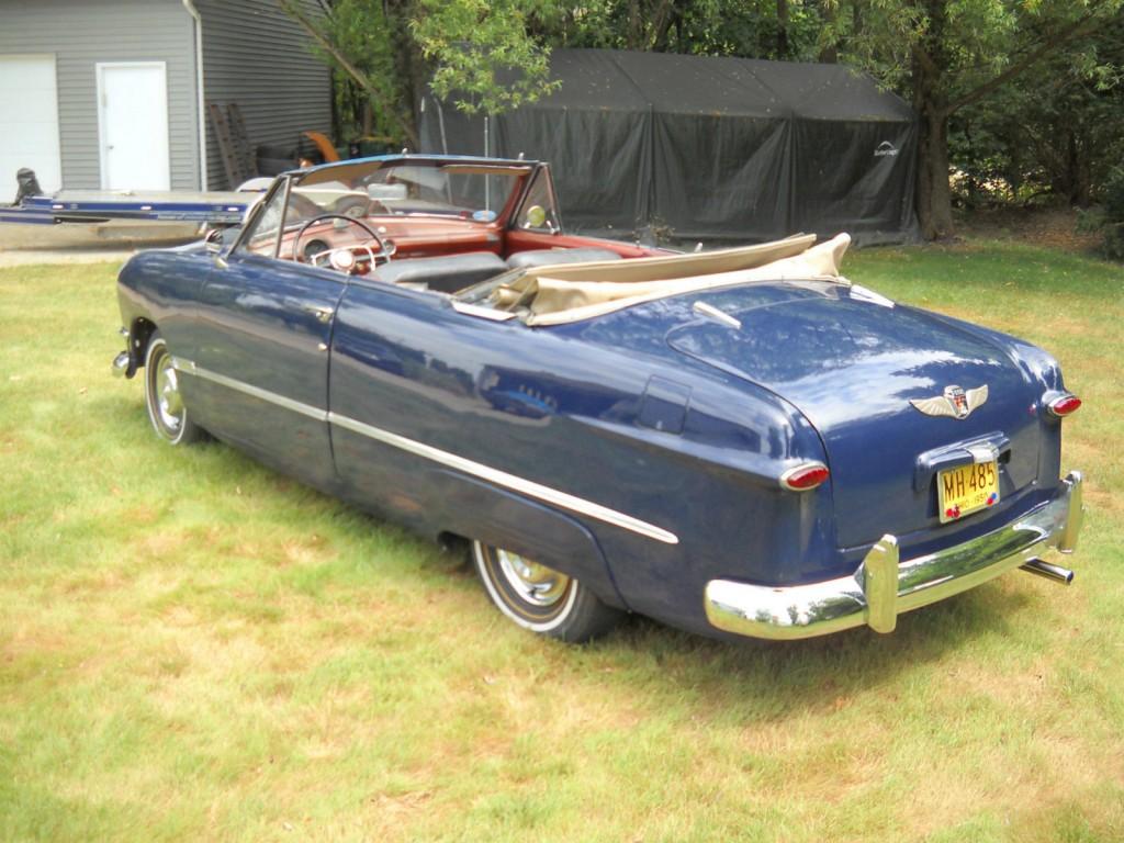 1950 Ford Custom Deluxe Convertible Barn Find