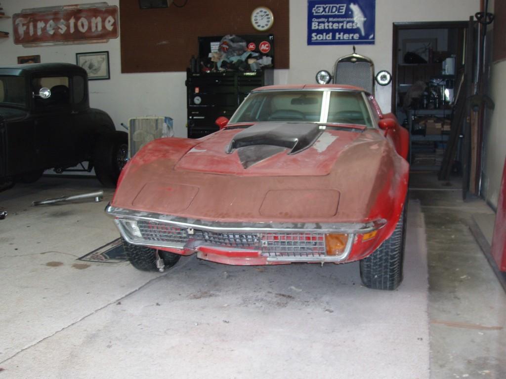 1970 Chevrolet Corvette barn find 454 4 Speed