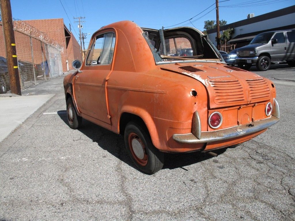 1957 Vespa 400 barn find