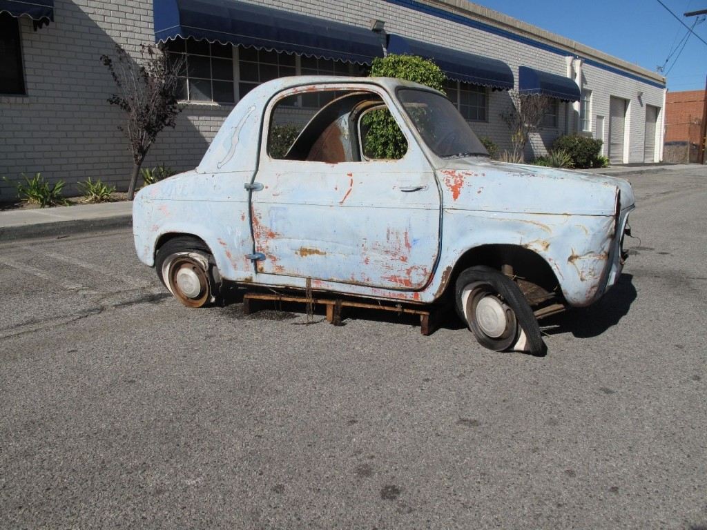 1957 Vespa 400 barn find