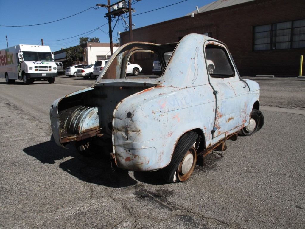 1957 Vespa 400 barn find