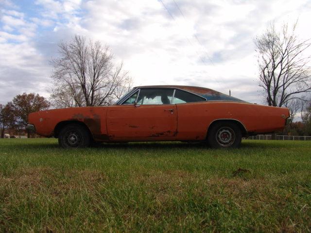 1968 Dodge Charger barn find numbers matching big block