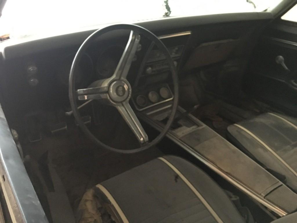 1967 Chevrolet Camaro Rs/ss 350 4 spd 12 bolt barn find