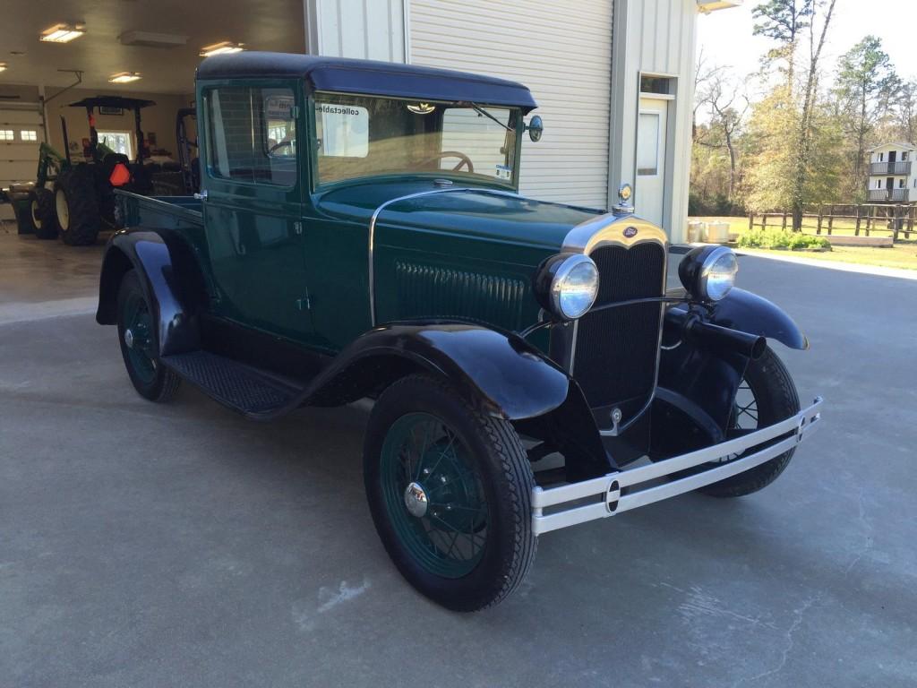 1930 Ford Model A Pickup truck barn find