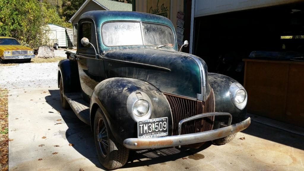 1940 FORD STREET ROD PICK UP (barn find)
