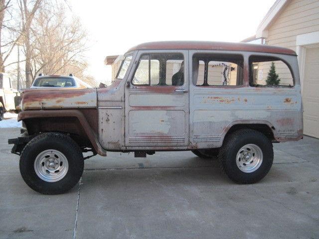 1956 Willy’s Jeep Wagon 4×4 Truck Barn Find