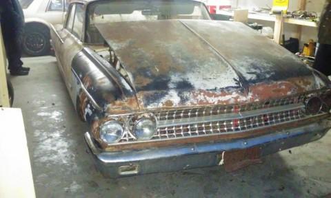 1961 Ford Galaxie barn find for sale