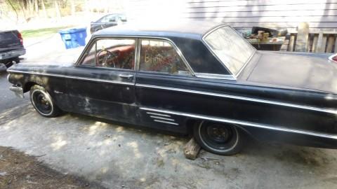1962 Mercury Meteor 2dr Sedan Black rust free Barn Find for sale