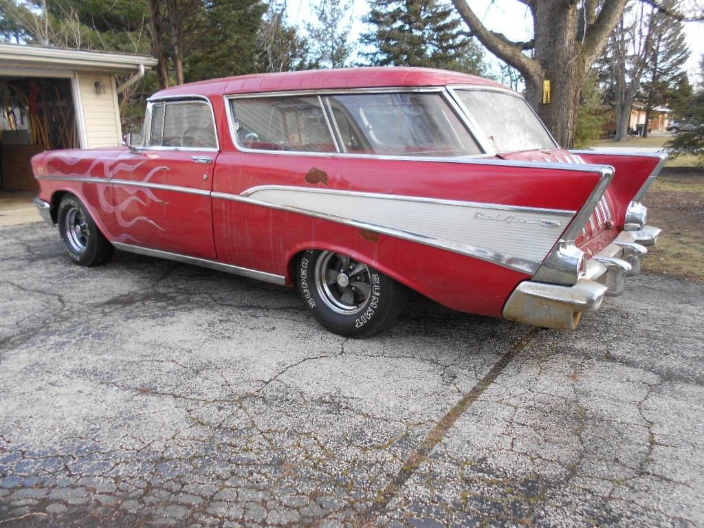1957 Chevrolet Bel Air Nomad Barn Find 1970’s Custom Show Car Driver La Machine!