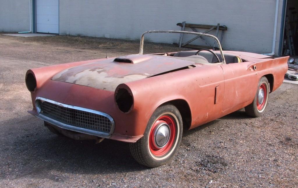 1957 Ford Thunderbird barn find