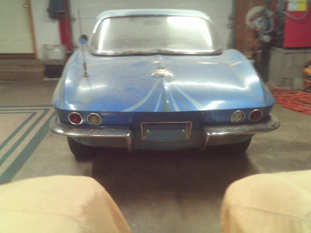 1965 Chevrolet Corvette convertible barn find