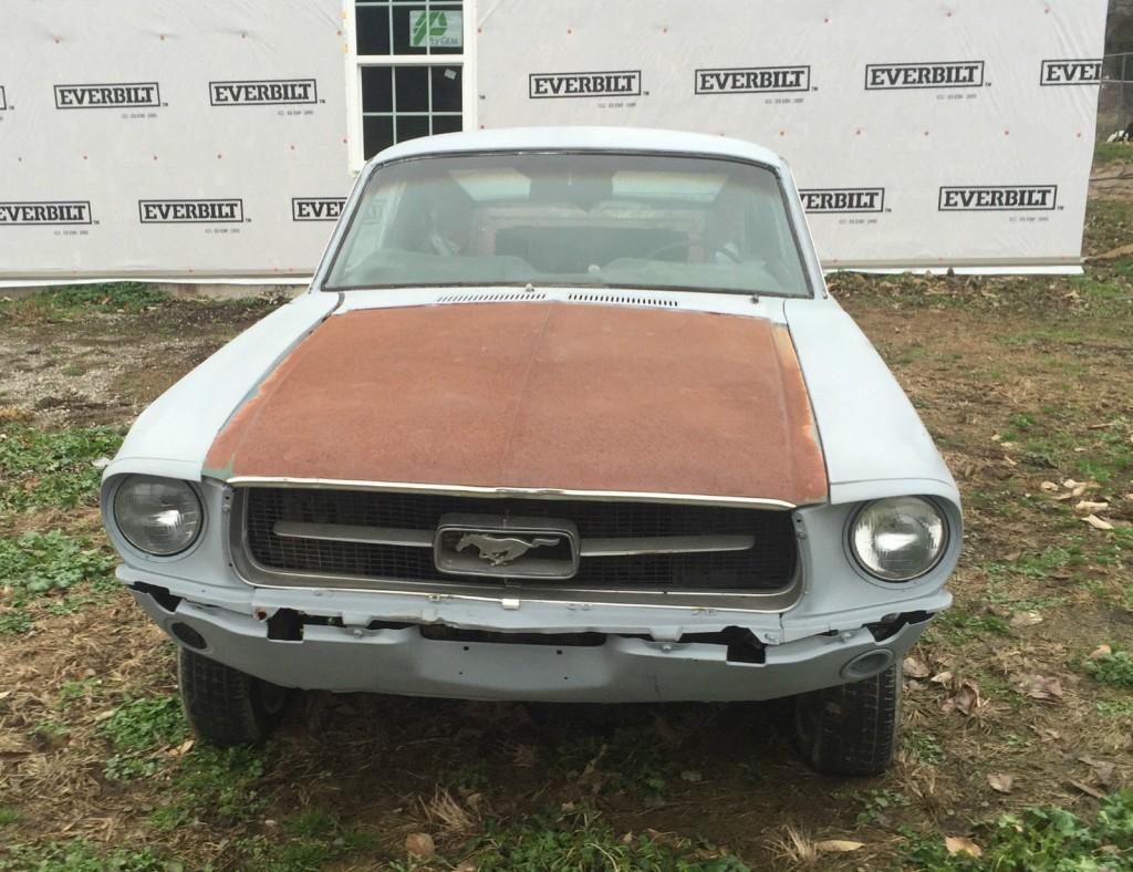 1967 Ford Mustang A code barn find