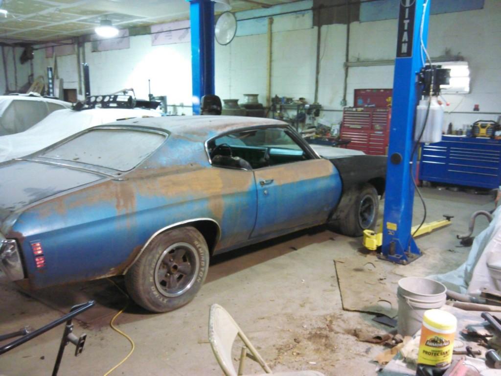 1971 Chevrolet Chevelle #’s Match Solid car barn find