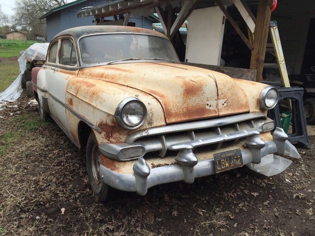 1954 Chevy Bel Air 4dr (Barn Find)