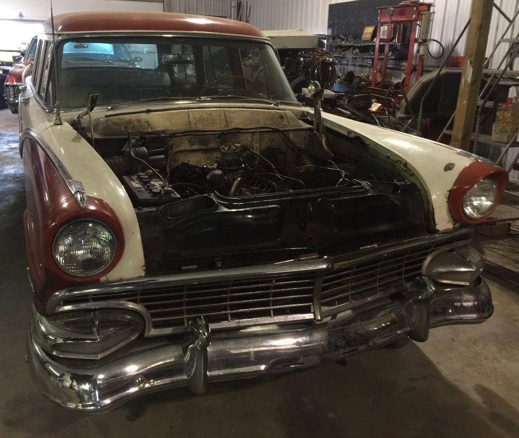 1956 Ford Country Sedan barn find