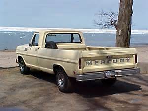 1968 Mercury M100 Pickup Barn find