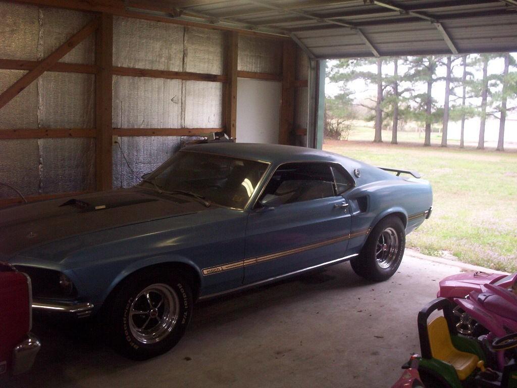 1969 Ford Mustang Fastback Mach 1 barn find
