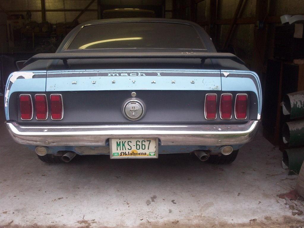 1969 Ford Mustang Fastback Mach 1 barn find