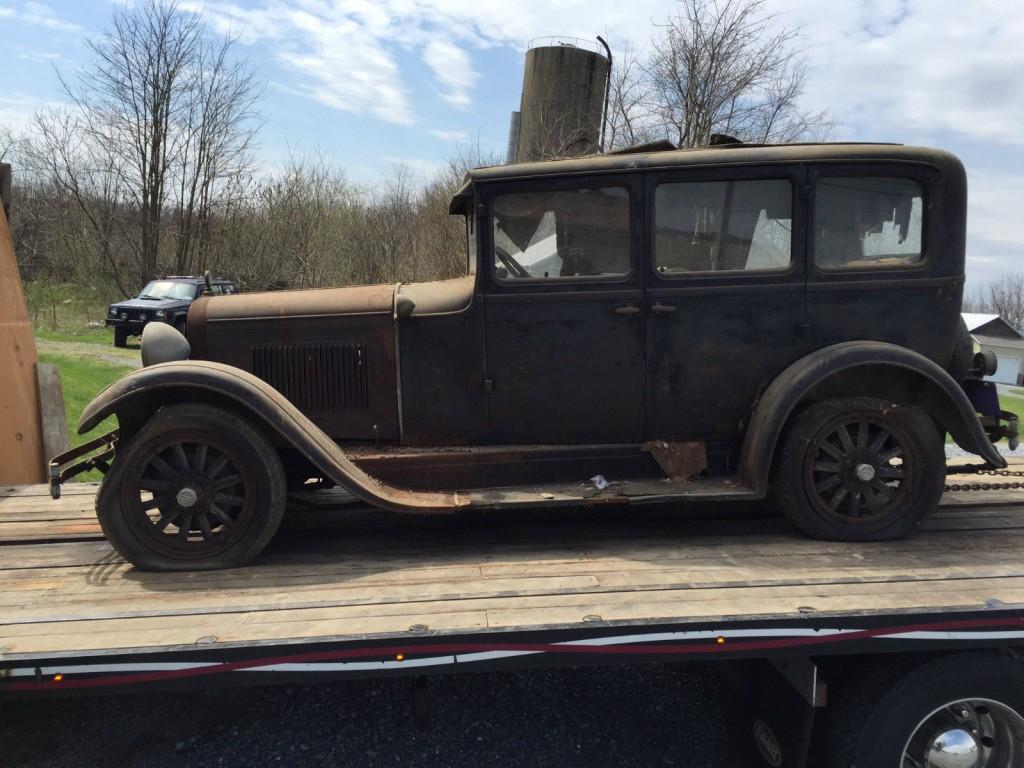 1928 Dodge Brothers 4 Door Sedan Touring Car Barn Find For Sale