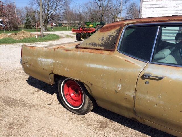 1969 Cadillac Coupe DeVille barn find