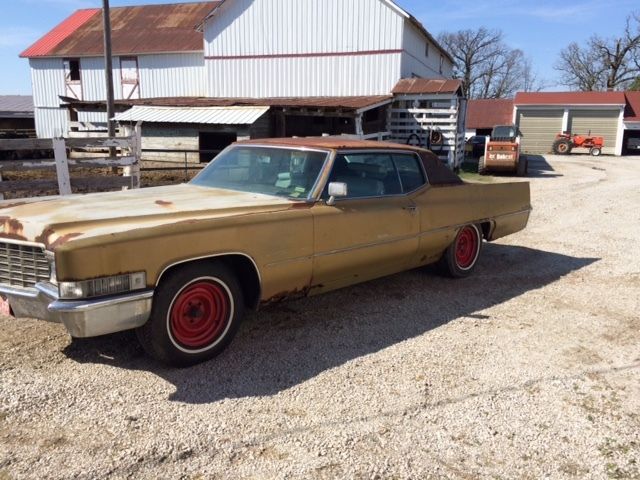 1969 Cadillac Coupe DeVille barn find
