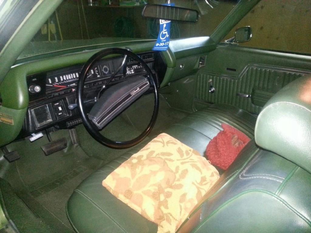 1972 Chevrolet Chevelle Malibu 350 2 door Sport Coupe barn find