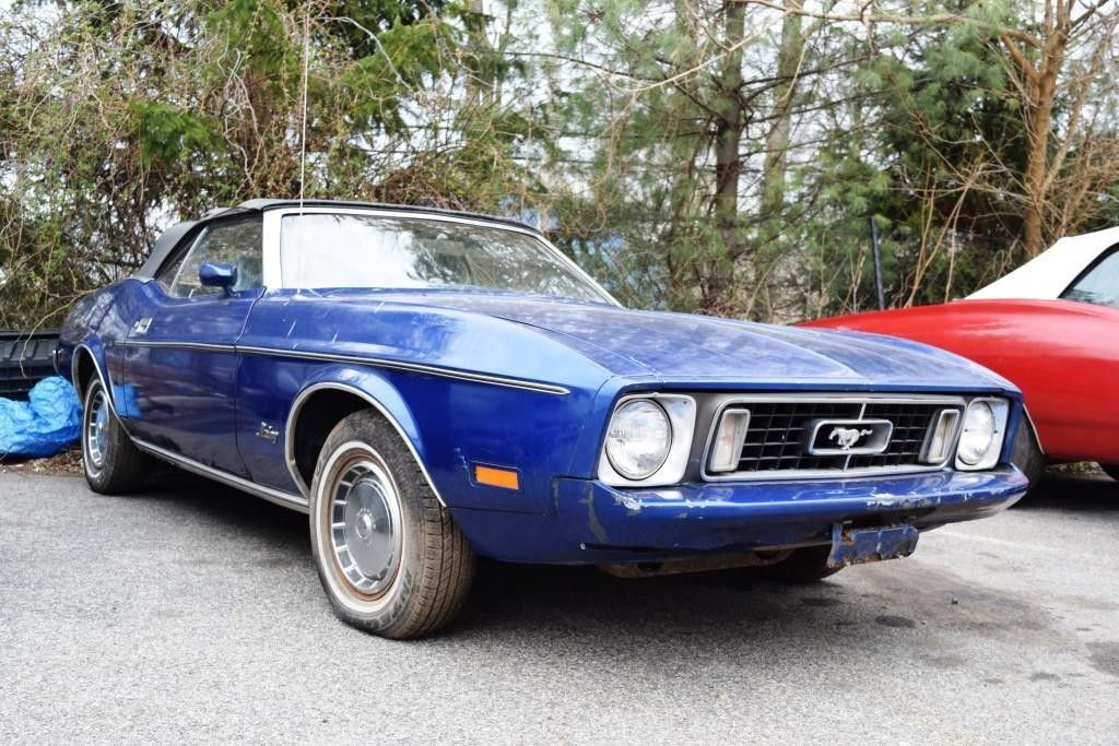 1973 Ford Mustang Convertible barn find