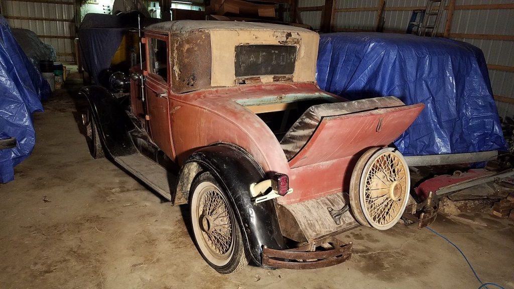 1929 Graham-Paige 612 Coupe Barn Find