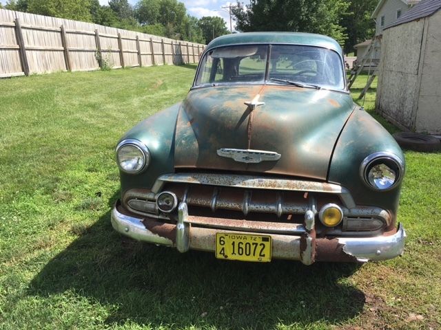 1952 Chevrolet Deluxe all original barn find