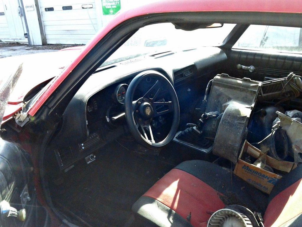 1972 Chevrolet Camaro Split Bumper RS Package Barn find