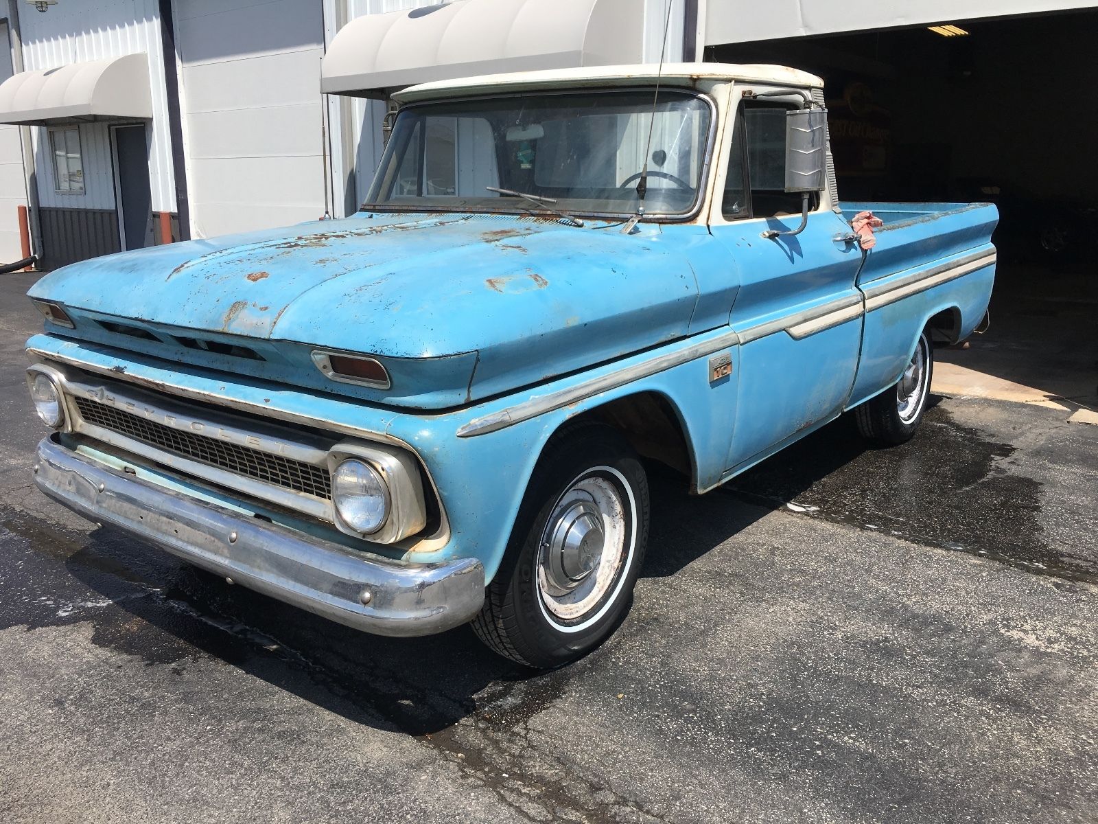 1966 Chevrolet C-10 Custom Fleeside Short bed for sale