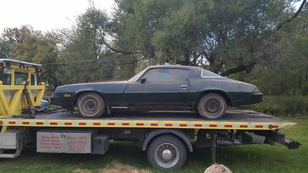Numbers matching 1978 Chevrolet Camaro Barn find
