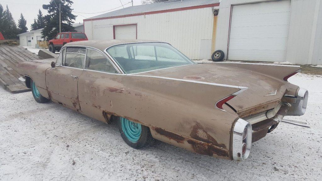 1960 Cadillac Coupe Deville Barn Find Restoration Project