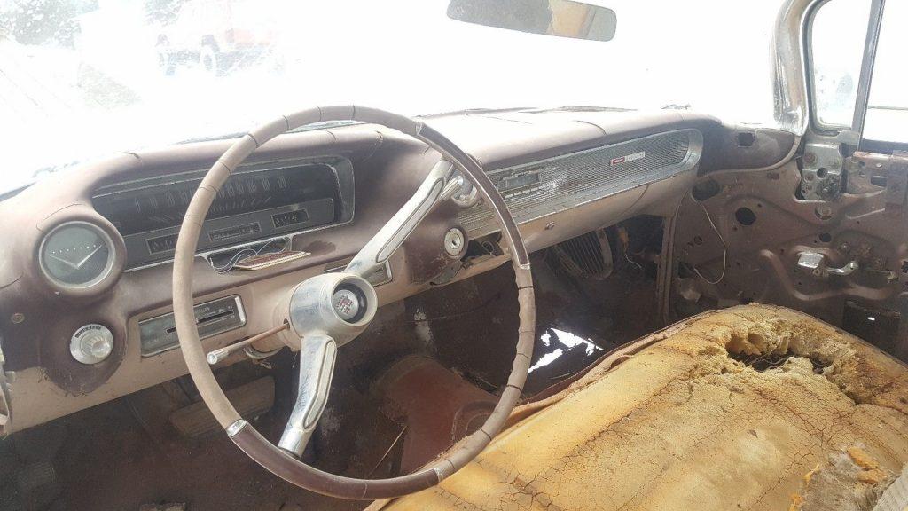 1960 Cadillac Coupe Deville Barn Find Restoration Project
