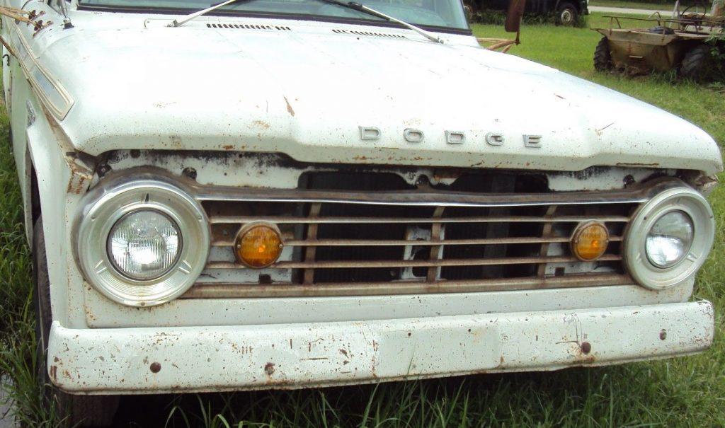 1967 Dodge D100 Sweptline Pickup Track Farm find