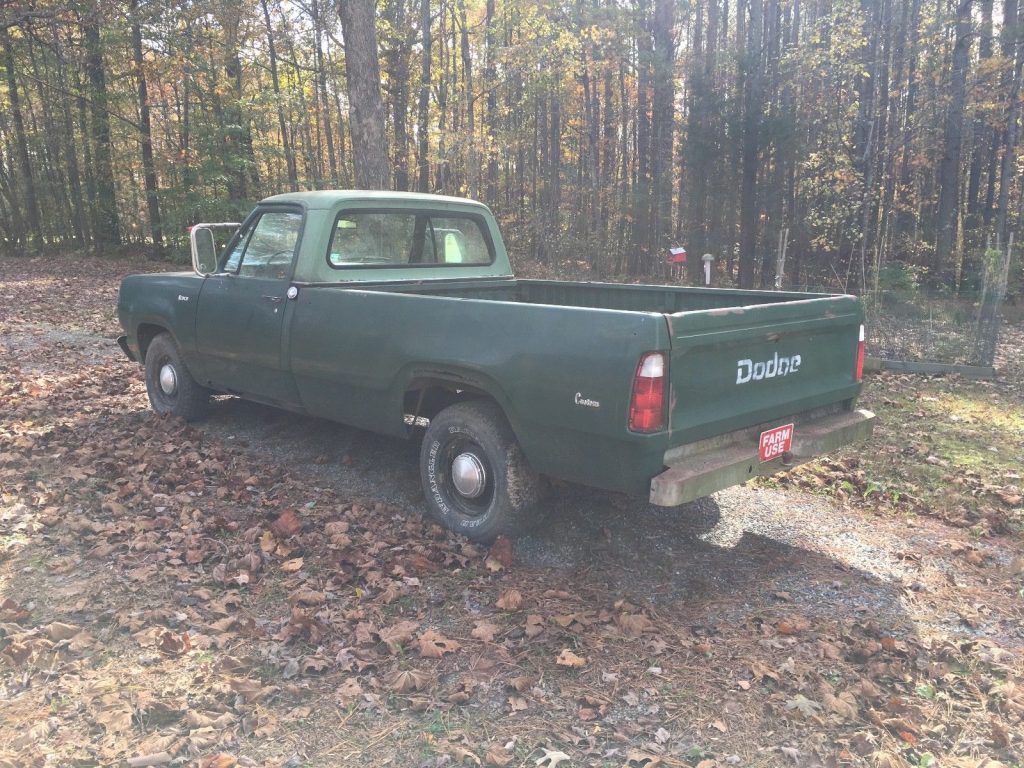 1973 Dodge D100 Custom Picku up Truck Barn find survivor