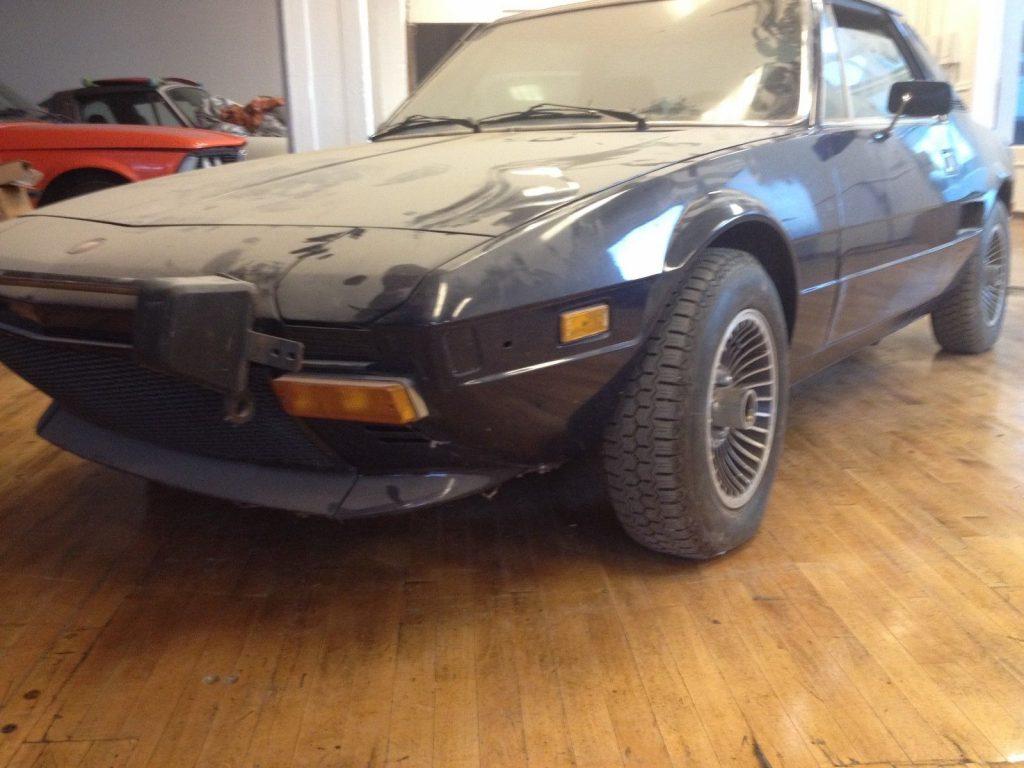 1974 Fiat X-1/9 barn find Stored for 31 years