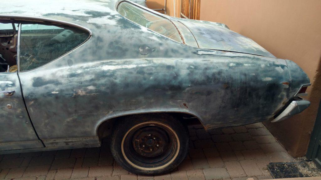 1968 Chevrolet Chevelle – needs complete restoration