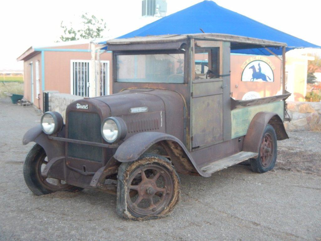 1929 Buddy Stewart Model 21 Canopy Produce Truck Barn Find