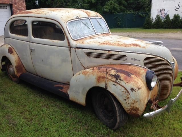1938 Ford Tudor Deluxe Barn Find