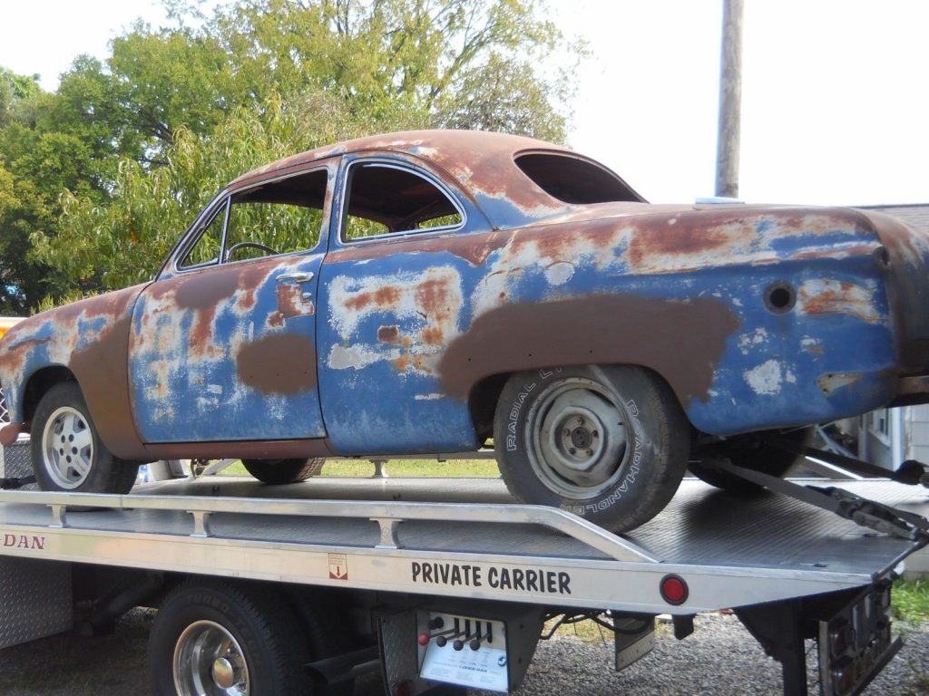 1949 Ford Coupe Project Barn find