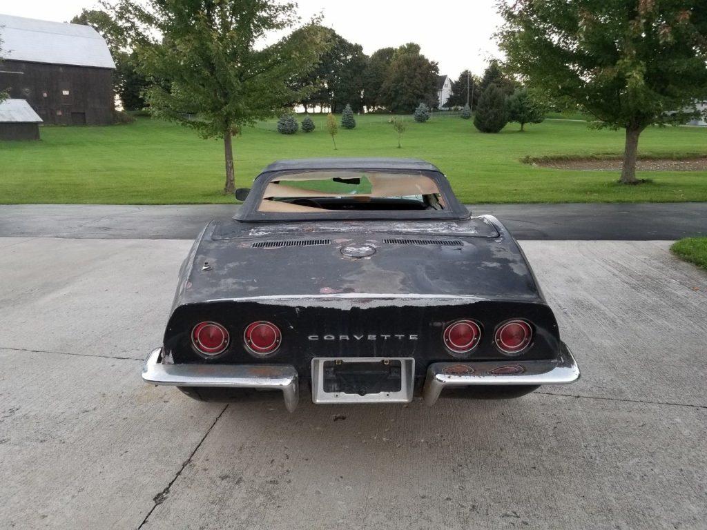 1968 Chevrolet Corvette Barn Find Project
