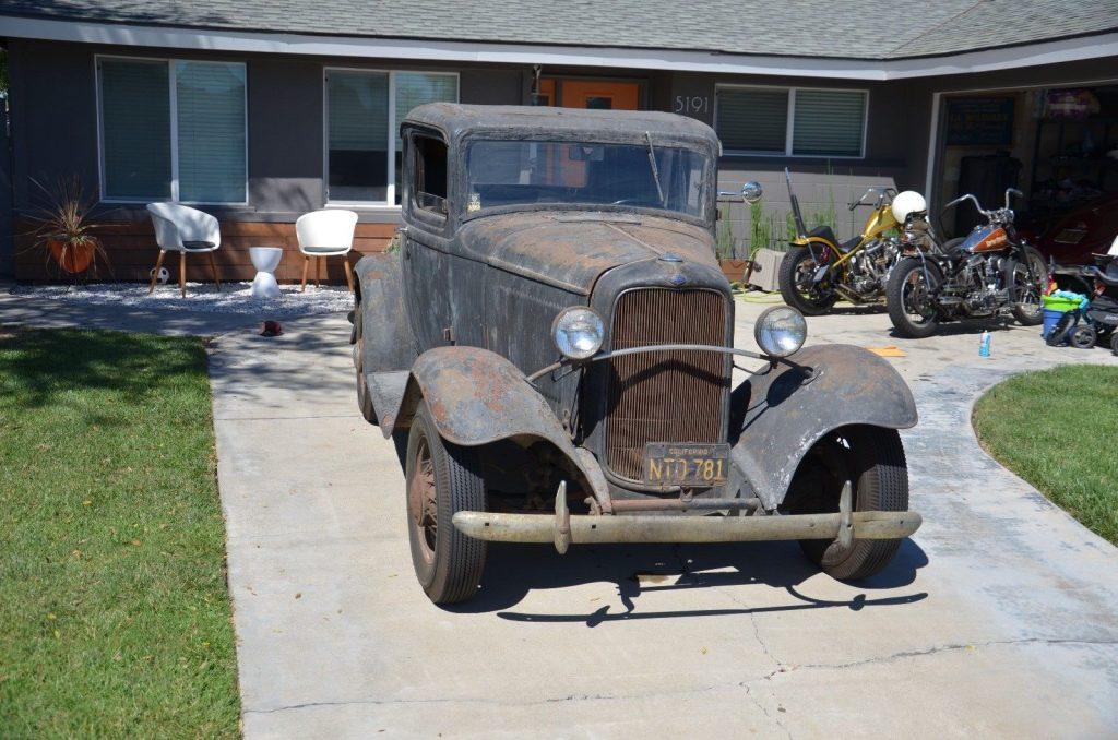 Barn find 1932 Ford Coupe Original Paint and Parts!!