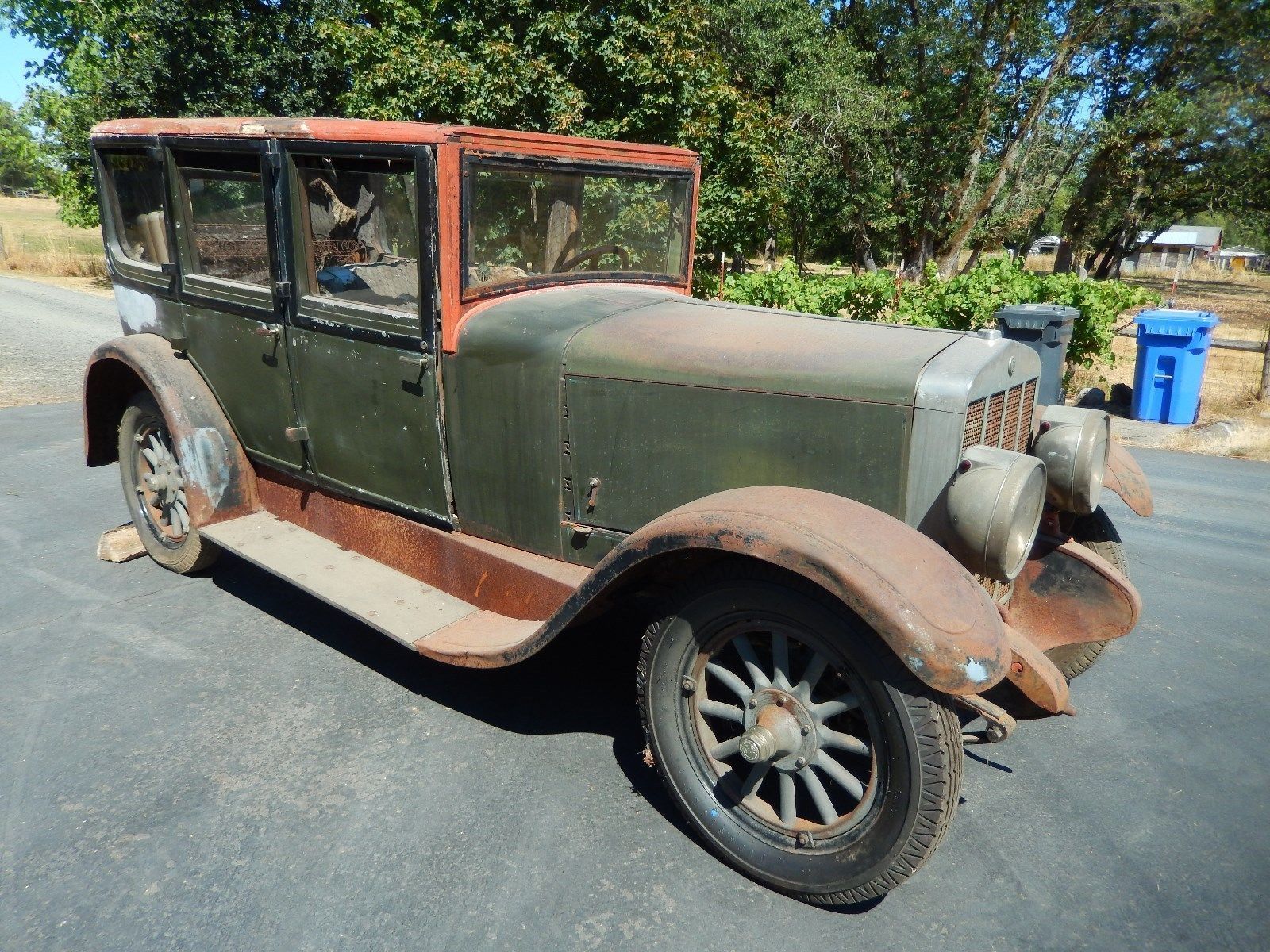 1926 Franklin Model 11a Air Cooled Engine Antique Vintage barn find for