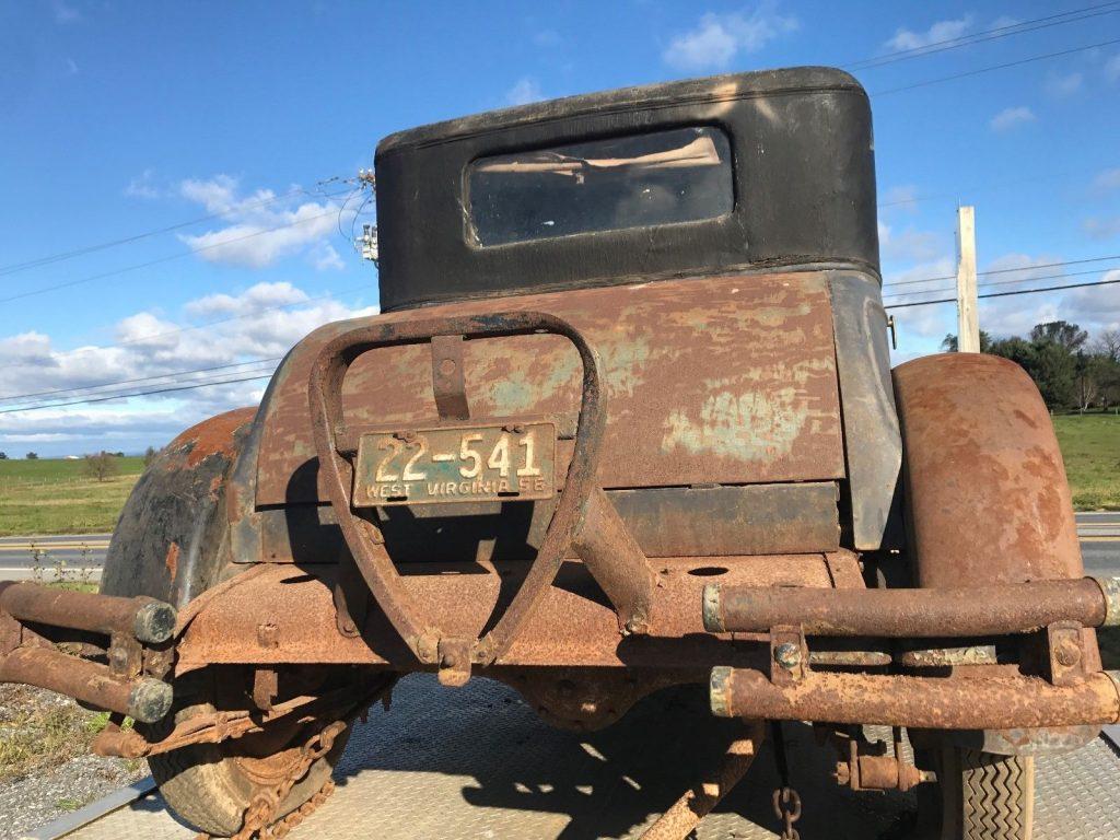1928 Chevrolet Coupe Barn Find